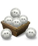 Wool Dryer Balls 3" XL 100% New Zealand Wool Organic Reusable Natural Fabric Softener Hypoallergenic Baby Safe and Unscented Chemical Free to Reduce Wrinkles & Static Cling, Shorten Drying Time -6Pack Gray - Buy Online on SooperMarket.com