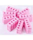 50pcs Soft Foam Toe Separators & Finger Dividers - Pink | Nail Art Manicure Pedicure Tools - Buy Online on SooperMarket.com