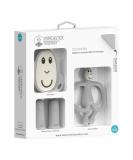 Matchstick Monkey Antimicrobial Teething Starter Set - Flat Face & Animal Teethers, Silicone Finger Toothbrushes - Grey Monkey Set for Babies 3 Months - Buy Online on SooperMarket.com