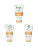 Simple Protect 'N' Glow Express Glow Clay Polish Cleanser leaves skin naturally glowing for expert facial skin care 150 ml (Pack of 3) 150 g (Pack of 3) - Buy Online on SooperMarket.com