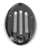 Marinco 11226 Chrome Plated Screw-In Grill for 11079 and 11098 - OEM Replacement Accessory - Buy Online on SooperMarket.com