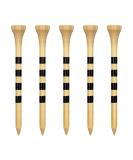 Zivisk Wooden Golf Tees 3-142-342-181-12 Available100 Count Bamboo Tee Golf (Natural Color White Black Green Blue Red Pink) 3 14 inch Natural Color - Buy Online on SooperMarket.com
