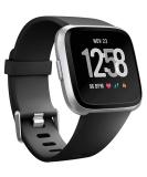 Wepro Replacement Bands Compatible with Fitbit Versa SmartWatch Versa 2 and Versa Lite SE Sports Watch Band for Women Men Small Large Black Large 7.2-8.7 - Buy Online on SooperMarket.com