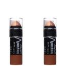 Maybelline New York Contour Duo Stick - Highlighter & Bronzer for Perfect Facial Features | Medium 2-Pack (7g) - Buy Online on SooperMarket.com