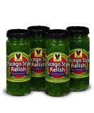 Vienna Chicago Style Relish 12oz - 4 Pack | Authentic Taste and Quality - Buy Online on SooperMarket.com