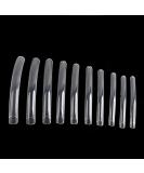 Yimart 100pcs Clear Extra Long Curve Nail Tips for French Acrylic UV Gel False Nails - Buy Online on SooperMarket.com
