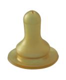 nip teat round latex 0 months plus M 1 piece (2 pack) brown M - Buy Online on SooperMarket.com