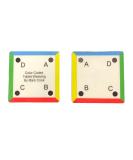 Dakota Bandanas Plastic Color Coded Tablet Weaving Cards 2.5" 36 Pack - Buy Online on SooperMarket.com