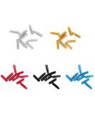 Marsrut 45-Piece Anodised Aluminum Dart Flight Protectors - Mixed Colors, Lightweight & Durable - Buy Online on SooperMarket.com