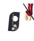SHARROW Magnetic Arrow Rest - Stainless Steel RH LH Recurve Bow Accessory for Target Shooting - Black/Right Hand - Buy Online on SooperMarket.com