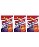 David Roasted & Salted Sweet and Spicy Jumbo Sunflower Seeds 5.25 oz (3-Pack) - Roasted, Salted, Sweet & Spicy Sunflower Seeds (15.75 oz total) - Buy Online on SooperMarket.com