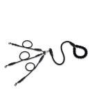 Techson 3 in 1 Dog Leashes with Padded Handle Durable Detachable Long Nylon Rope Lead for Double Triple Multiple Pet Puppy - Buy Online on SooperMarket.com
