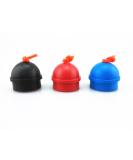 HONBAY 3pcs Rubber Pool Table Billiard Cue Chalk Holders - Mix Color with String - Buy Online on SooperMarket.com