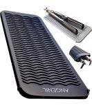 ANGENIL Silicone Heat Resistant Travel Mat Pouch for Hair Straightener and Curling Iron - Professional Hair Tools Holder, Black - Buy Online on SooperMarket.com
