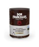 Don Francisco's Colombia Supremo Medium Roast Ground Coffee 12 oz Can - 100% Colombia Supremo - 12 Ounce - Buy Online on SooperMarket.com