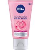 Nivea Rose Water Washing Gel 150ml - Micellar Technology Facial Cleanser for All Skin Types - Buy Online on SooperMarket.com