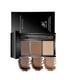 3-Color Eyebrow Palette: Professional Eye Makeup & Filler - Buy Online on SooperMarket.com