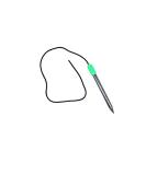 Scuba Choice Scuba Dive Replacement Graphite Pencil for Writing Slate with Cap & Bungee - Buy Online on SooperMarket.com