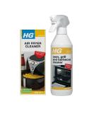 HG Grill Barbecue & Oven Cleaner Spray by HG Cleaning Products BBQ & Kitchen Cleaner Cleaner 500 ml(138050106) & HG Air Fryer Cleaner -Air Fryer Oven Cleaner Solution Cleaning Brush Included - 250ml - Buy Online on SooperMarket.com