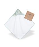 Kolibri Baby Towel with Hood | 100% Cotton Oeko Tex 100 | 75x75 cm | Unisex Gift for Birth | Safari Design | Clinic Supplier No. 1 - Buy Online on SooperMarket.com