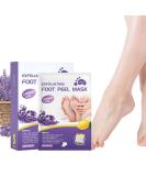 5 Pair Foot Mask - Intensive Peeling & Moisturizing Socks for Dry & Cracked Feet | Foot Spa Treatment for Men & Women - Buy Online on SooperMarket.com