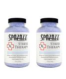 Spazazz Aromatherapy Spa and Bath Crystals - Stress Therapy - 2 Pack - Buy Online on SooperMarket.com