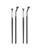 4PCS Mascara Fan Brush Set - Enhance Lower Lashes & Natural Lifted Effects | Smooth Apply No Clumping | Best Synthetic Fibre Lash Wand - Buy Online on SooperMarket.com