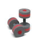 Speedo Unisex Swim Aqua Fitness Barbell - Charcoal/Red - Buy Online on SooperMarket.com