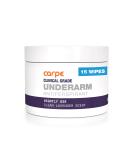 Carpe Clinical Grade Underarm Wipes - New, Unrivaled Antiperspirant Wipes For Armpit Sweat Prevention. Combat Sweat, Block Excessive Sweating, & Help Control Hyperhidrosis.15 Anti Sweat Wipes. - Buy Online on SooperMarket.com