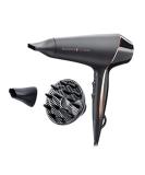 Remington Proluxe Ionic Hair Dryer 2400W Midnight Edition - Intelligent OPTIHeat Control with Styling Shot - Buy Online on SooperMarket.com