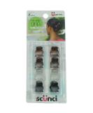 Scunci No-Slip Grip Mini Oval Top Jaw Clips - 8 Count, Pack of 1 - Buy Online on SooperMarket.com