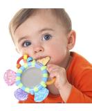 Nuby Look-at-Me Mirror Teether Toy - Colorful and Safe for Babies | CMV Variants Available - Buy Online on SooperMarket.com