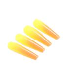 Brishow Coffin Artificial Nails - Long Gradient Ballerina Acrylic Press-On Nails | 24 Pcs for Women & Girls - Buy Online on SooperMarket.com