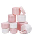 Heyu-Lotus Travel Pots for Toiletries 10 Pcs Travel Pots Cosmetic Sample Jars 20ml/50ml/100ml Sample Pots with Spatulas Tool for Cream Make-up Sample Glitter Nail Art Storage (Multi) - Buy Online on SooperMarket.com