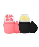 2Pack Face Ice Roller, Evmliy Food-Grade Silicone Ice Roller to Tone skin, Reusable Ice Roller for Face & Eye Puffiness Relief, Ice Roller Mold for Face and Neck, Facial Roller to Remove Fine Lines Puffiness Pores Anti Wrinkles (2Pack Pink and Black) - Buy Online on SooperMarket.com