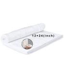 24" x12" x1" (Thick)Ceramic Fiber Blanket Fireproof Insulation Baffle Rated to 2400F, High-Temperature Resistance for Stoves, Kilns, Forges 24"*12"*1"/1 piece - Buy Online on SooperMarket.com