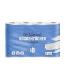 by Amazon Kitchen rolls 3-ply white 64 sheets 4 rolls 1-pack 4 pieces (1 pack) - Buy Online on SooperMarket.com
