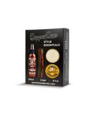 Dapper Dan Style Essentials Gift Pack with High Hold Low Shine Matt Paste 100ml Texturising Sea Salt Spray 200ml and Hand Made Styling Comb - Buy Online on SooperMarket.com