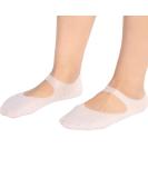 Silicone Gel Moisturizing Socks - Foot Care Tool for Women Men | Anti-Cracking & Anti-Slip Heel Protector | High Elastic and Moisturizing | Medium Blanco - Buy Online on SooperMarket.com