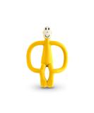 Matchstick Monkey Original Teether & Gel Applicator Silicone Easy To Grip BPA Free 3 Months Old+ 10.5 cm Yellow Monkey Yellow Monkey 3 Months Old+ 1 Original Monkey Teether - Buy Online on SooperMarket.com