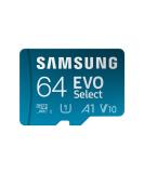 SAMSUNG EVO Select 64GB Micro SD Card + Adapter | 130MB/s Full HD & 4K UHD | UHS-I U1 A1 V10 | For Android, Nintendo Switch - Buy Online on SooperMarket.com