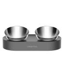 PETKIT Raised Dog Cat Food Bowl 304 Stainless Steel, Elevated Cat Dog Food and Water Bowl, Nicely Made, Sturdy Cat Feeder Bowl 2 - Buy Online on SooperMarket.com