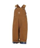 Carhartt Baby-Boys Canvas Bib Overall - 9 Months, Carhartt Brown - Buy Online on SooperMarket.com
