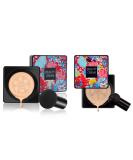 Lovelycat Mushroom Head Air Cushion BB Cream Even Skin Tone Makeup Base PrimerConcealer Lasting Nude Makeup Moisturizing Brightening Pigment CC Liquid Foundation (C-2PC) - Buy Online on SooperMarket.com