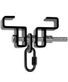 SELEWARE Heavy Duty Steel Beam Clamp, Heavy Bag Mount, Punching Bag Hanger Heavy Duty Holder for Boxing, Muay Thai and MMA Training (with Carabiner) Hanger with carabiner - Buy Online on SooperMarket.com