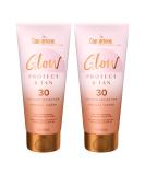 Coppertone Glow Protect and Tan Sunscreen Lotion + Gradual Self Tanner SPF 30 - 5 Fl Oz Tube (Pack of 2) - Buy Online on SooperMarket.com