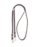 Martin Saddlery Latigo Braided 3-Strand Roping Rein - 5/8 Thick - Buckle Snap Ends - Buy Online on SooperMarket.com