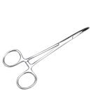 Hemostat Zonge Stainless Steel Pet Ear Cleaning Scissors - Curved Pointed Anti-Slide Tool for Dogs & Cats - Buy Online on SooperMarket.com