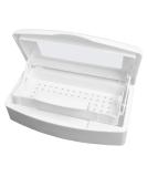 Nail Tool Sterilizer Box, Plastic Sterilization Tray for Tweezer, Eyelash Extensions, Nail Implement for Esthetician - Buy Online on SooperMarket.com
