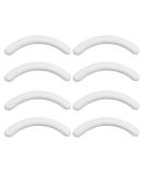 8Pcs Silicone Eyelash Curler Pads Eyelash Curler Refill Pads Replacement Pads for Eyelash - White - Buy Online on SooperMarket.com